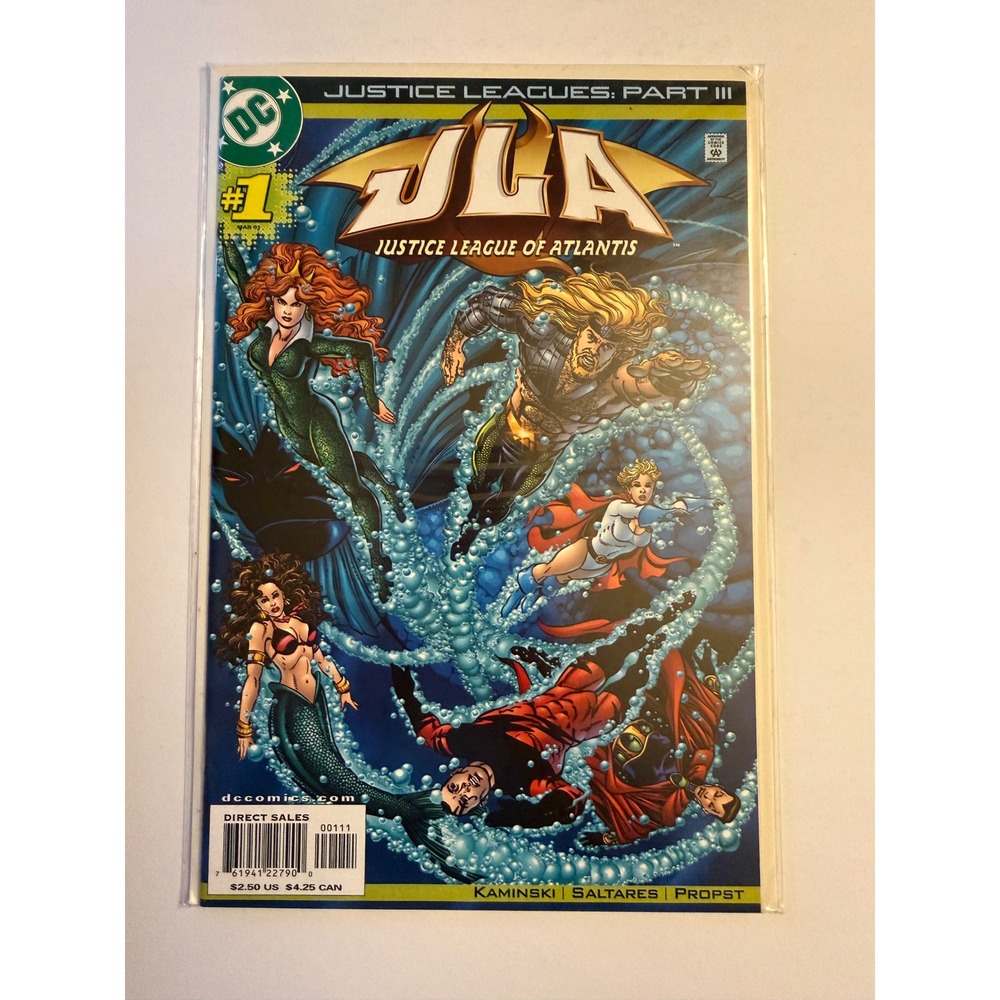 DC Comics JLA Justice League of Atlantis 1 March 2001‎ Justice Leagues Part III